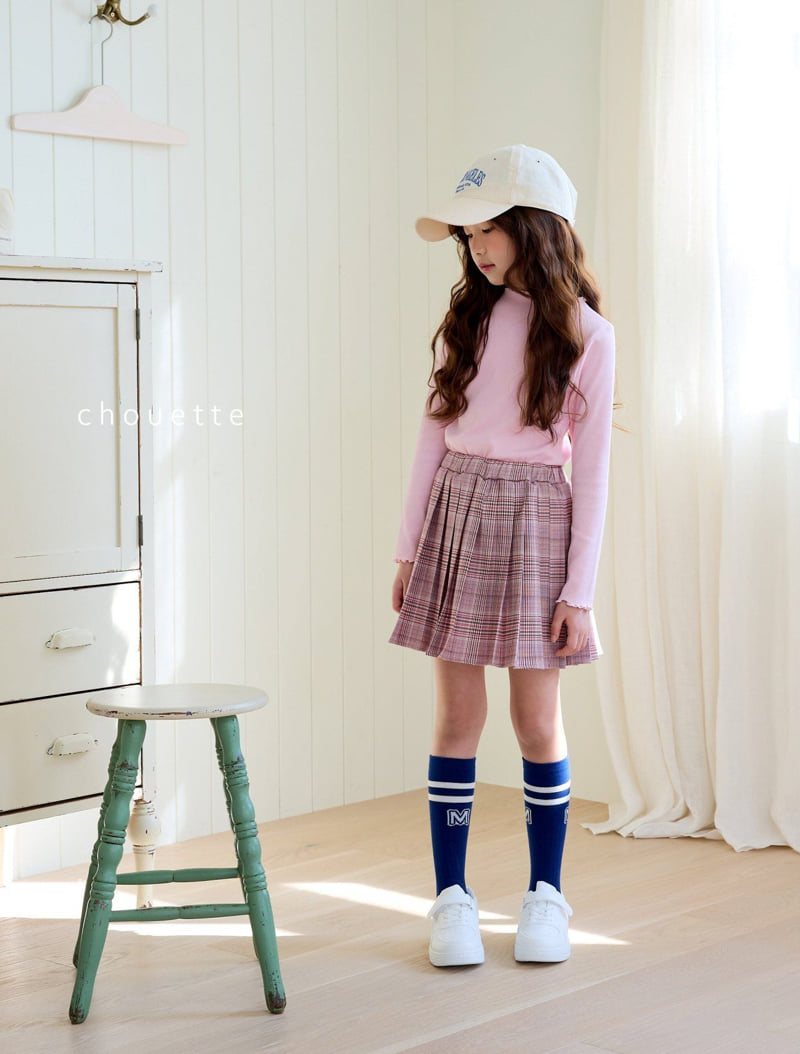 Chouette - Korean Children Fashion - #littlefashionista - Ripple Rib Tee - 5