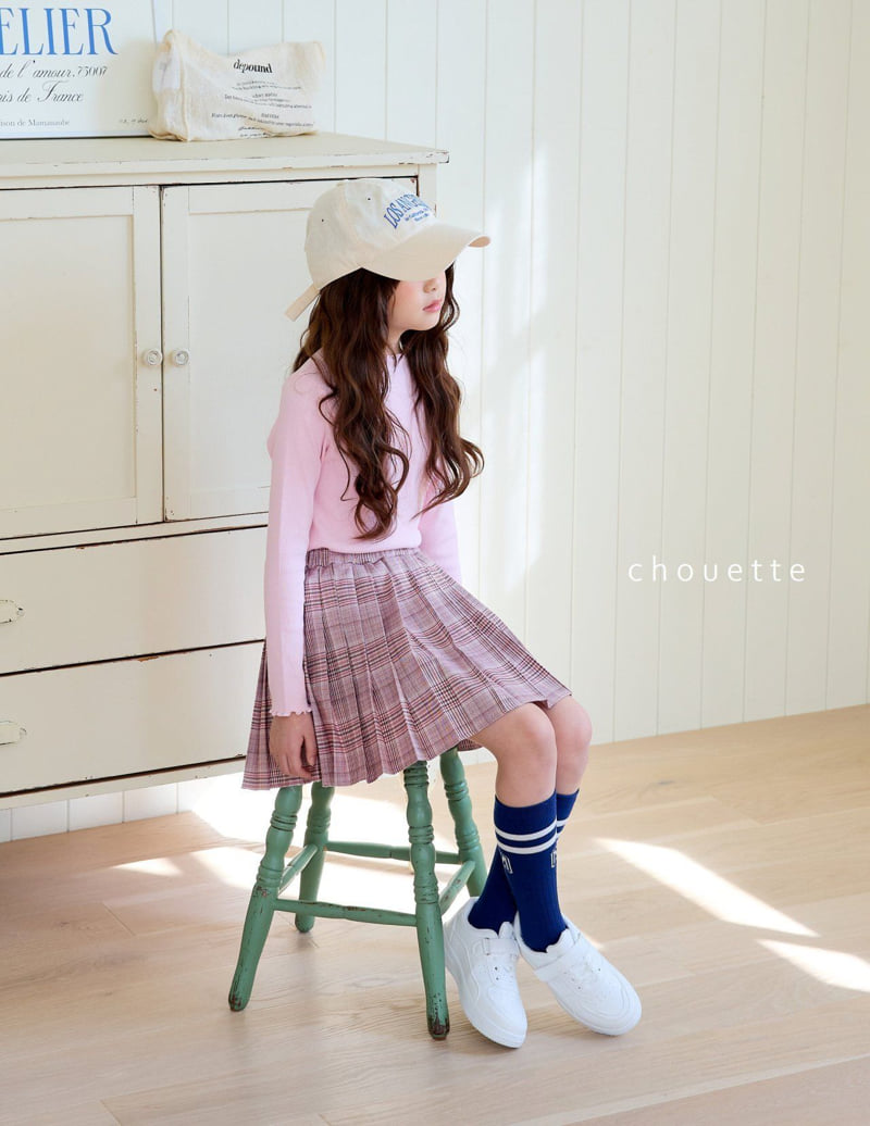 Chouette - Korean Children Fashion - #magicofchildhood - Ripple Rib Tee - 6