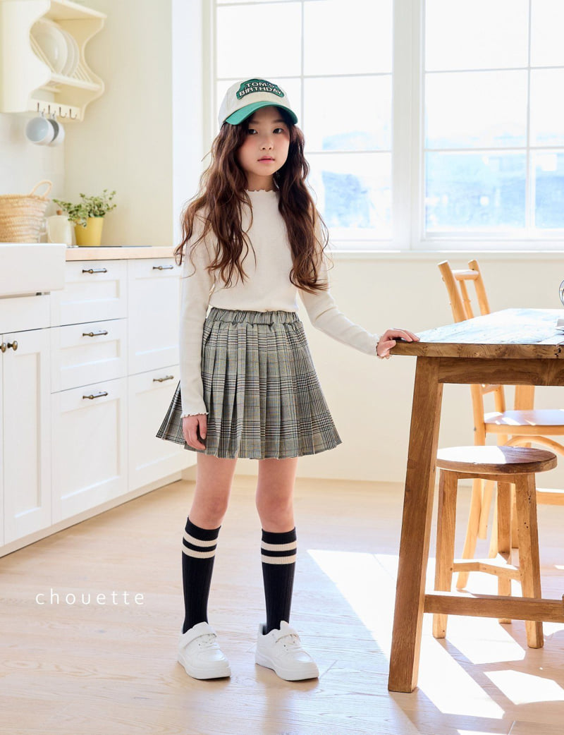 Chouette - Korean Children Fashion - #littlefashionista - School Pleats Skirt - 4