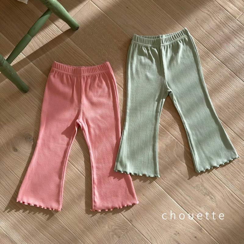 Chouette - Korean Children Fashion - #magicofchildhood - Leaved Flare Pants