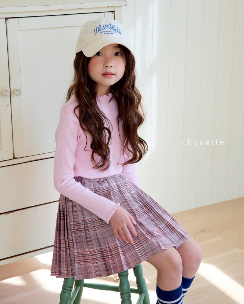 Chouette - Korean Children Fashion - #minifashionista - Ripple Rib Tee - 7