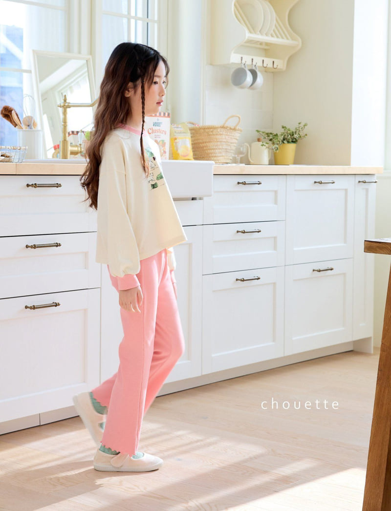Chouette - Korean Children Fashion - #prettylittlegirls - Leaved Flare Pants - 3