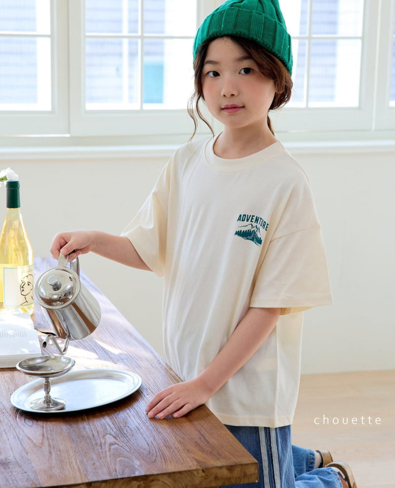 Chouette - Korean Children Fashion - #toddlerclothing - Adventure Tee - 6