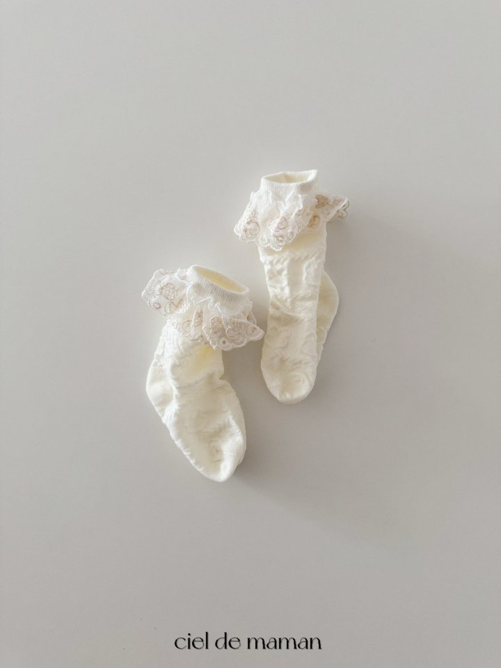 Ciel De Maman - Korean Baby Fashion - #babyboutique - Pretty Socks - 5