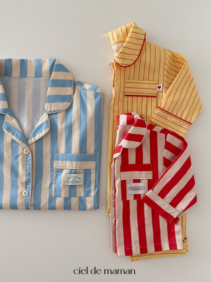 Ciel De Maman - Korean Baby Fashion - #babyboutique - Candy Pajamas Bebe - 2
