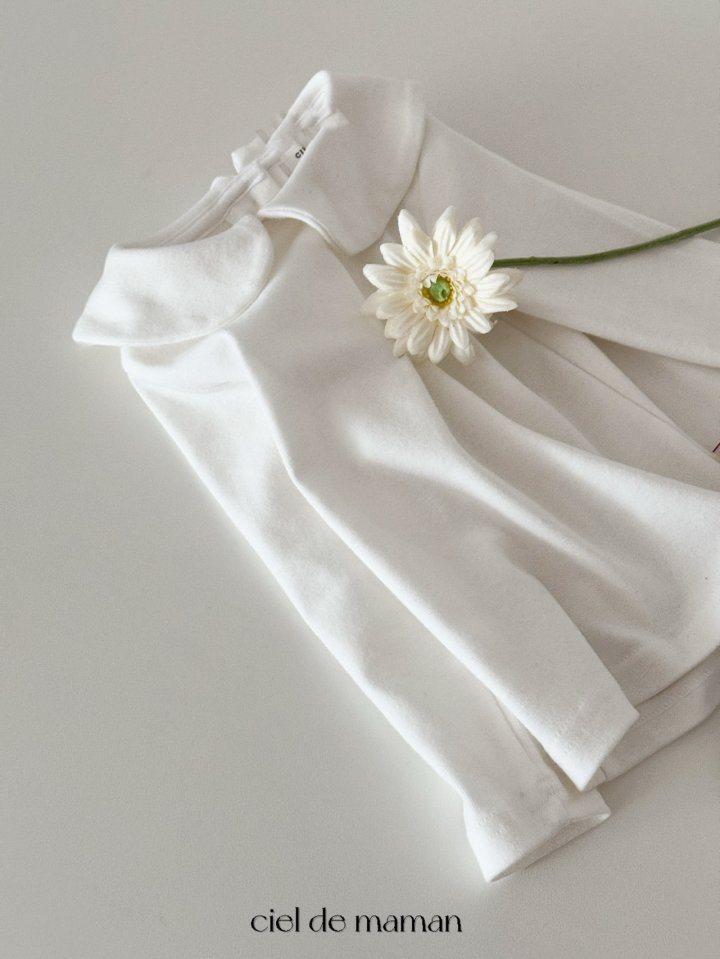 Ciel De Maman - Korean Baby Fashion - #babyboutique - Round Collar Tee - 12