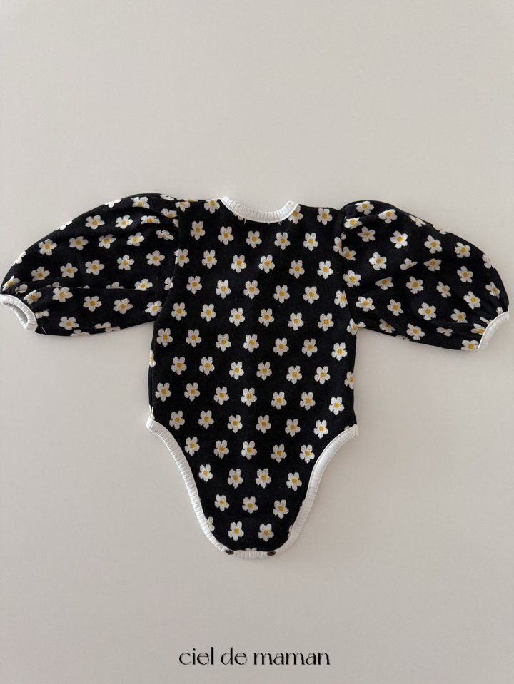 Ciel De Maman - Korean Baby Fashion - #babyboutique - Spring Flower Bonnet Suit - 7