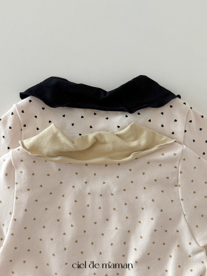 Ciel De Maman - Korean Baby Fashion - #babyboutique - Ribbon Love Suit - 5