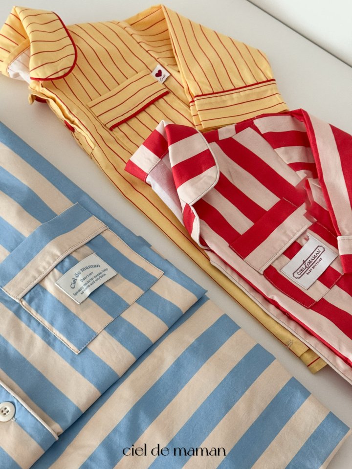 Ciel De Maman - Korean Baby Fashion - #babyboutiqueclothing - Candy Pajamas Bebe - 3