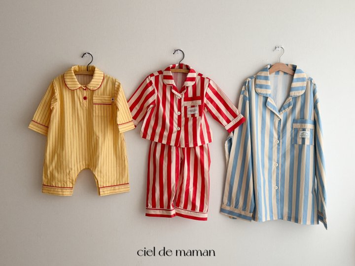Ciel De Maman - Korean Baby Fashion - #babyboutiqueclothing - Candy Pajamas Bebe - 4