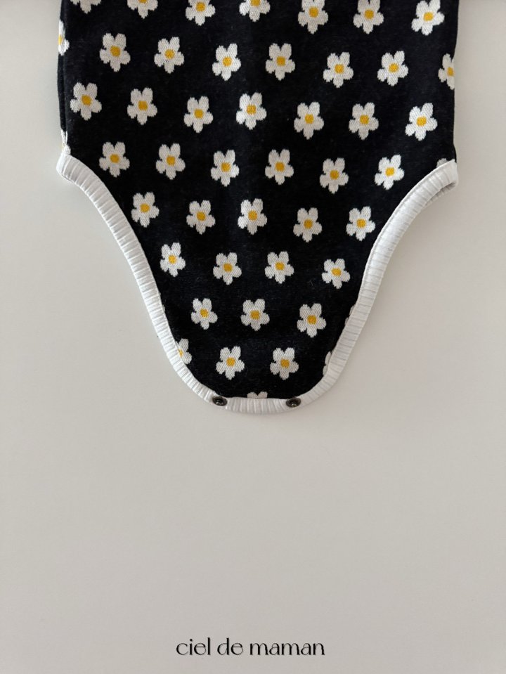 Ciel De Maman - Korean Baby Fashion - #babyfashion - Spring Flower Bonnet Suit - 10