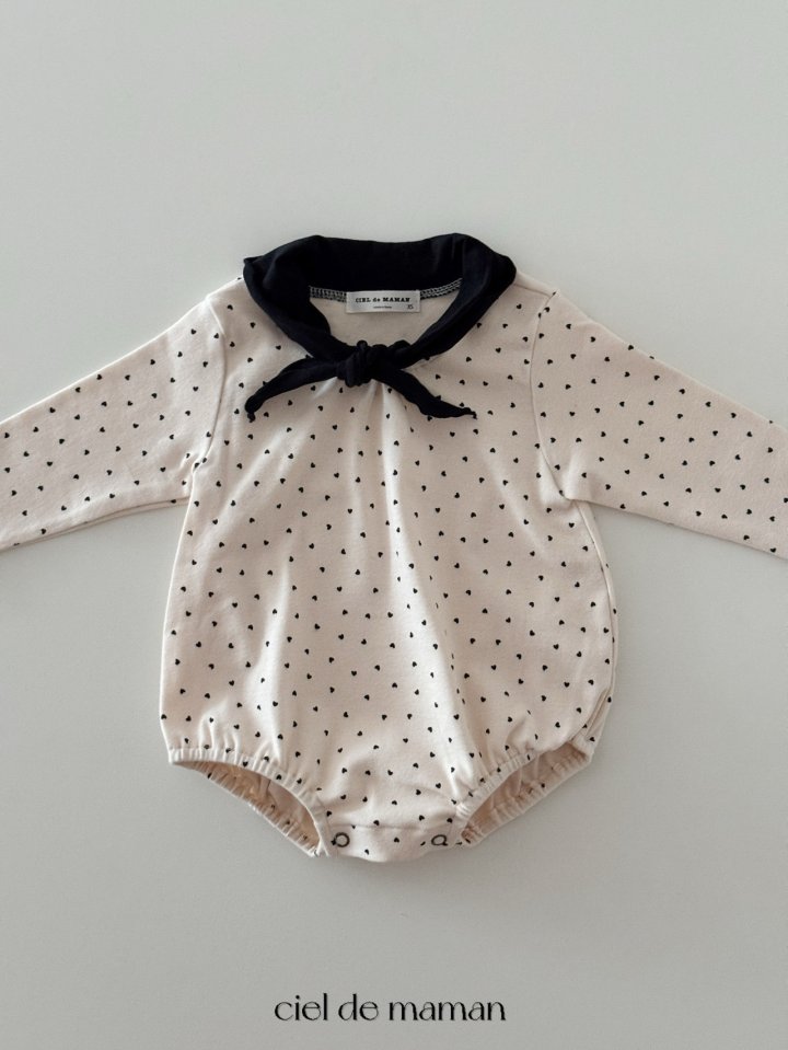 Ciel De Maman - Korean Baby Fashion - #babyfashion - Ribbon Love Suit - 8