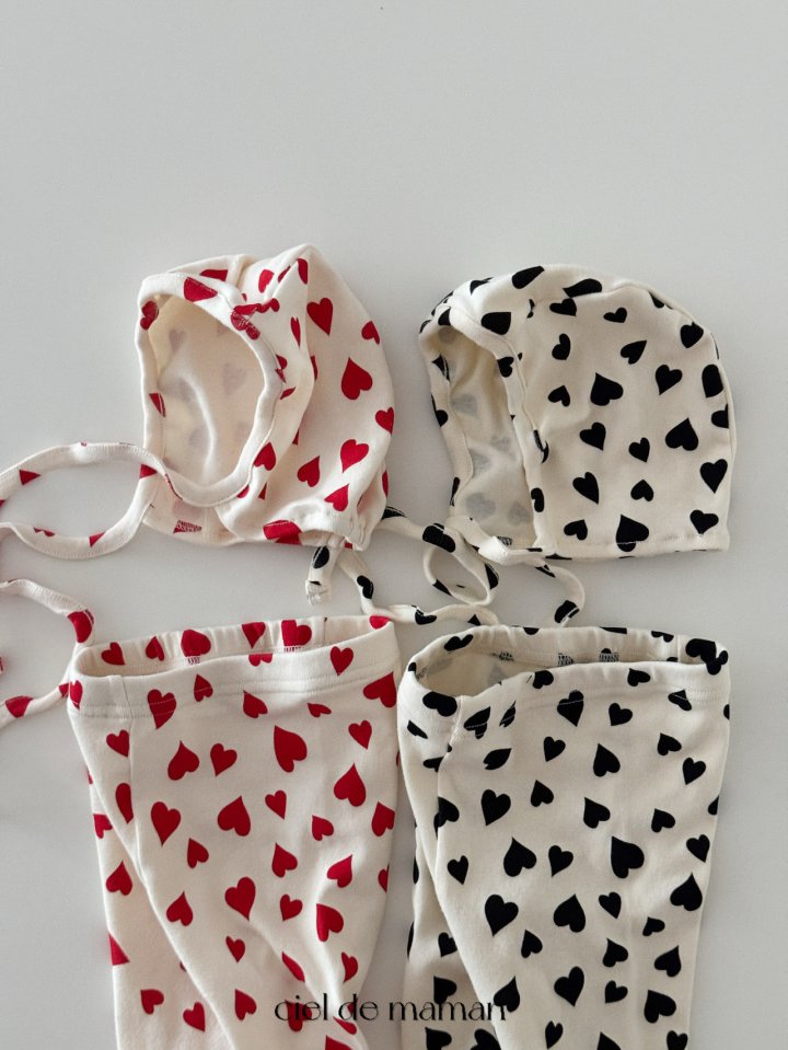 Ciel De Maman - Korean Baby Fashion - #babyclothing - Shinha Suit Set (Suit + Bonnet + Leggings Set) - 4