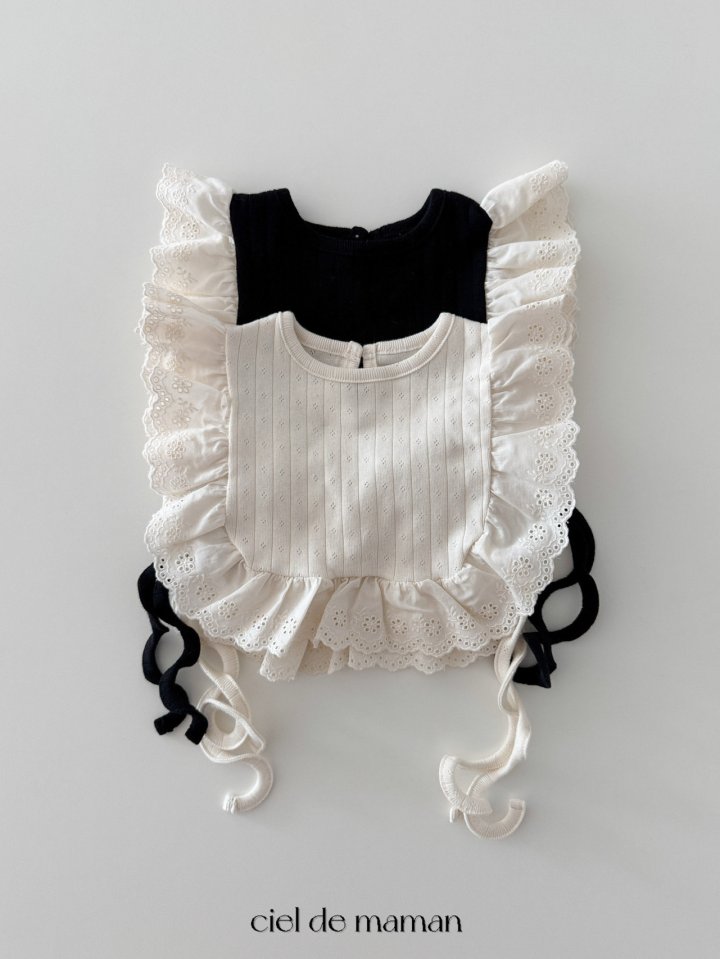 Ciel De Maman - Korean Baby Fashion - #babygirlfashion - Spring Bib