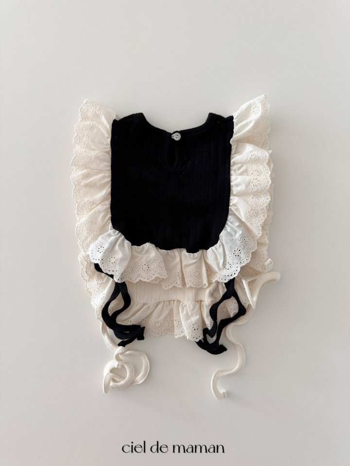 Ciel De Maman - Korean Baby Fashion - #babylifestyle - Spring Bib - 2