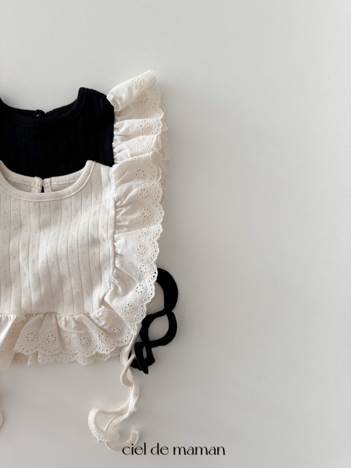 Ciel De Maman - Korean Baby Fashion - #babyoninstagram - Spring Bib - 3