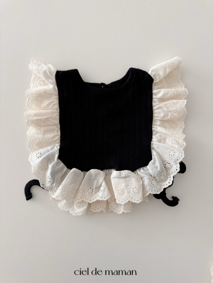 Ciel De Maman - Korean Baby Fashion - #babyoninstagram - Spring Bib - 4