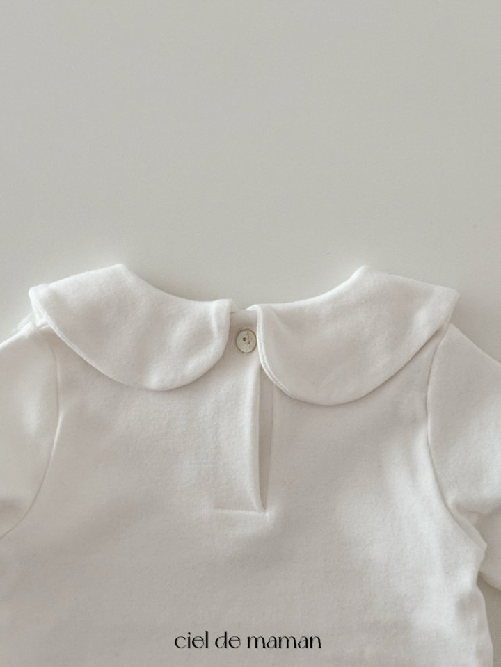 Ciel De Maman - Korean Baby Fashion - #babywear - Round Collar Tee - 8