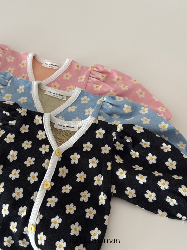 Ciel De Maman - Korean Baby Fashion - #babywear - Spring Flower Bonnet Suit - 3