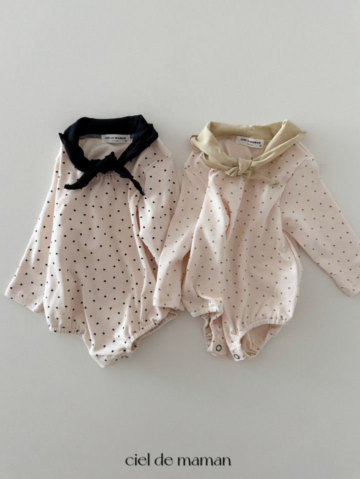 Ciel De Maman - Korean Baby Fashion - #babywear - Ribbon Love Suit