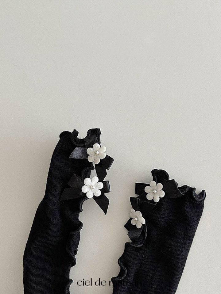 Ciel De Maman - Korean Baby Fashion - #onlinebabyshop - Ballerina Socks - 5