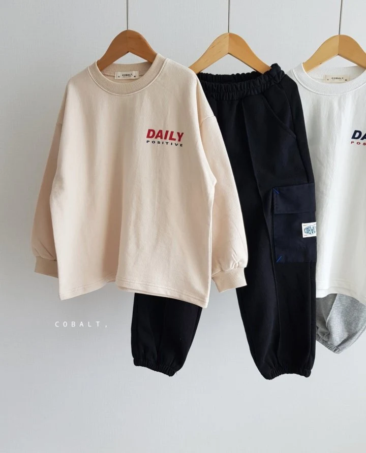 Cobalt - Korean Children Fashion - #childrensboutique - Mix Jogger Pants - 9