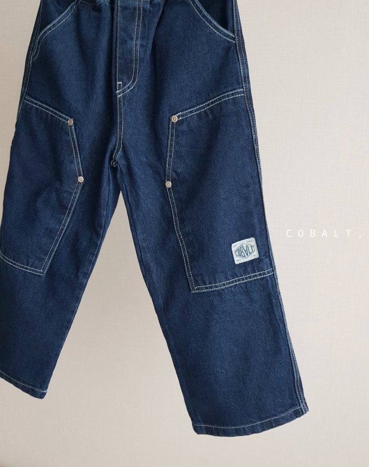 Cobalt - Korean Children Fashion - #childrensboutique - Rivet Denim Jacket - 8