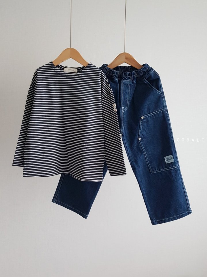 Cobalt - Korean Children Fashion - #designkidswear - Rivet Denim Jacket - 9