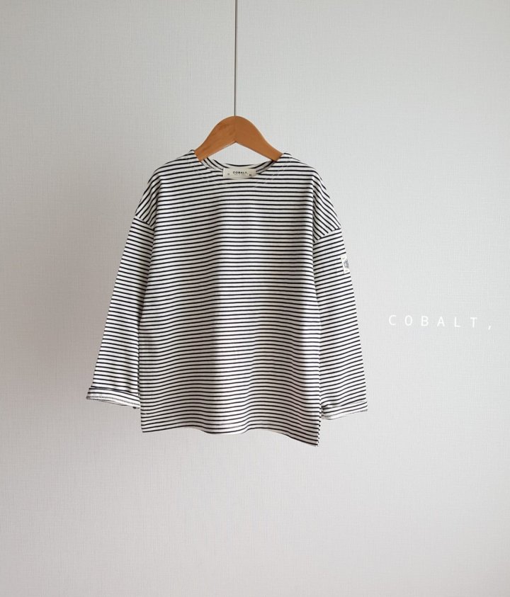 Cobalt - Korean Children Fashion - #discoveringself - Label Boat Tee - 5