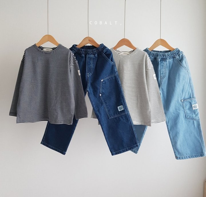 Cobalt - Korean Children Fashion - #fashionkids - Label Boat Tee - 6