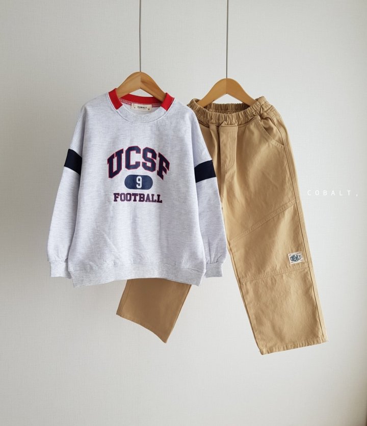 Cobalt - Korean Children Fashion - #kidsshorts - Label Work Pants - 10