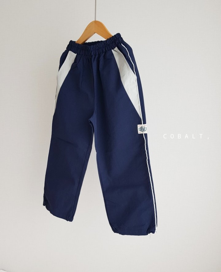 Cobalt - Korean Children Fashion - #kidsstore - N Track Pants - 12