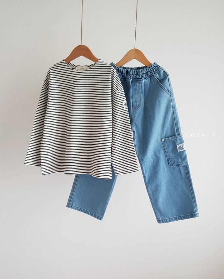 Cobalt - Korean Children Fashion - #kidzfashiontrend - Double Pocket Denim Jacket - 7