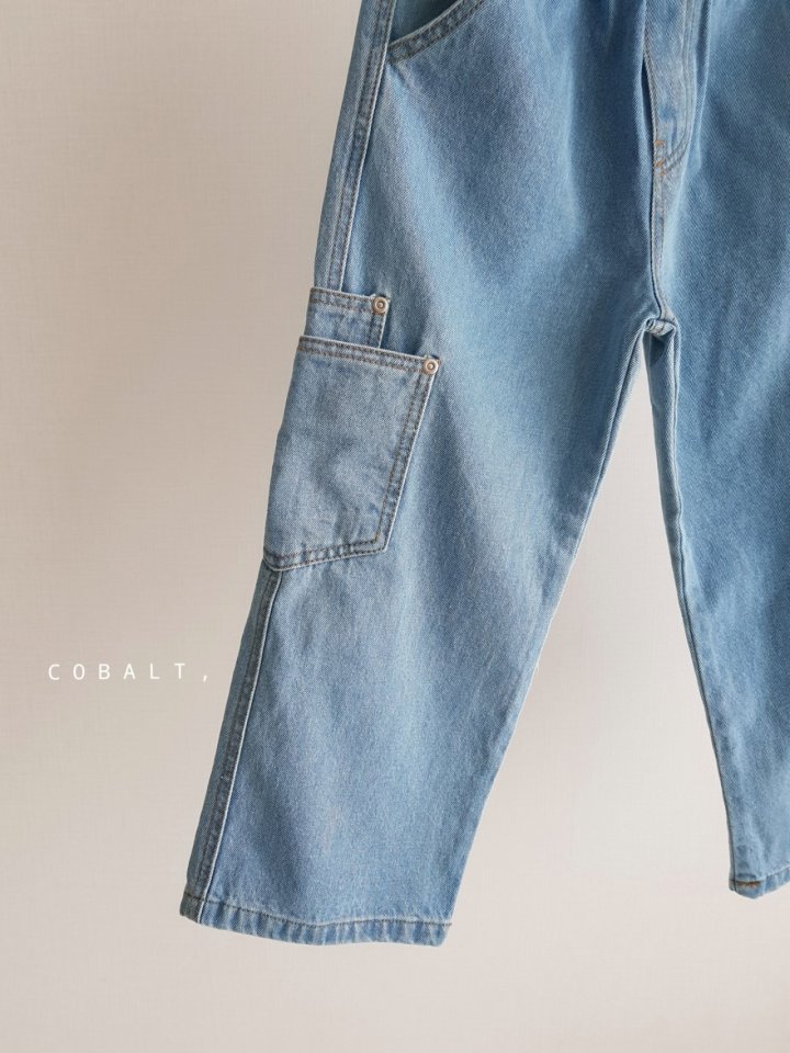 Cobalt - Korean Children Fashion - #littlefashionista - Double Pocket Denim Jacket - 9