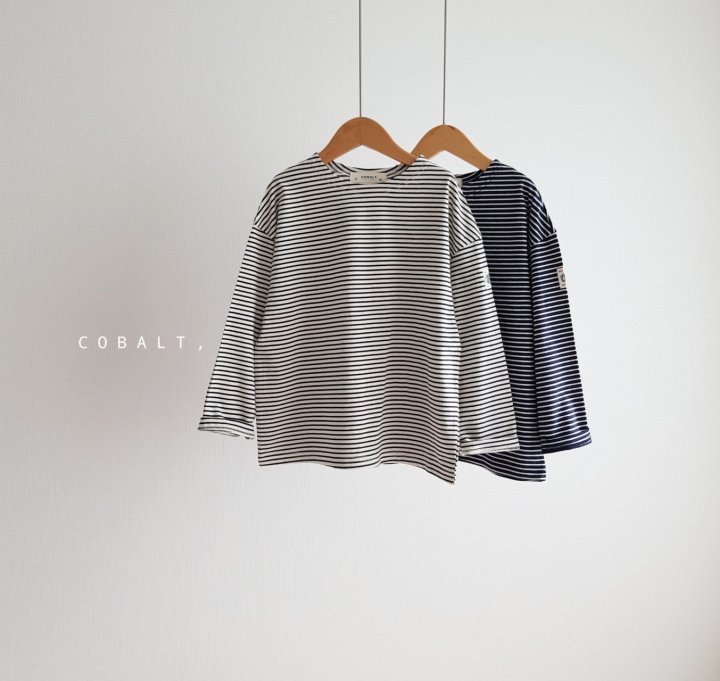 Cobalt - Korean Children Fashion - #magicofchildhood - Label Boat Tee - 12