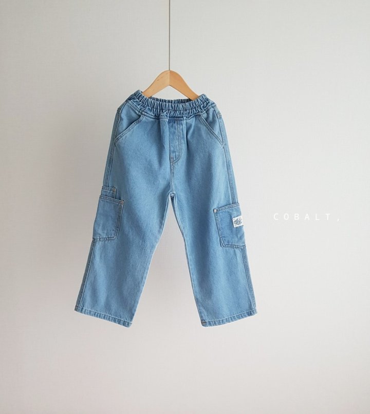 Cobalt - Korean Children Fashion - #minifashionista - Double Pocket Denim Jacket - 11