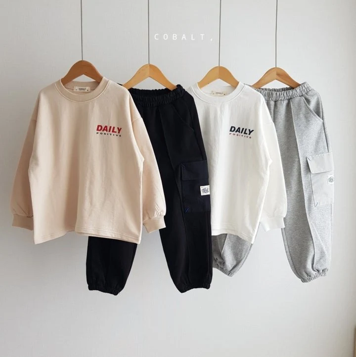 Cobalt - Korean Children Fashion - #stylishchildhood - Mix Jogger Pants - 7