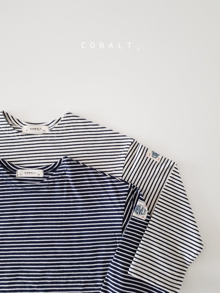 Cobalt - Korean Children Fashion - #stylishchildhood - Label Boat Tee