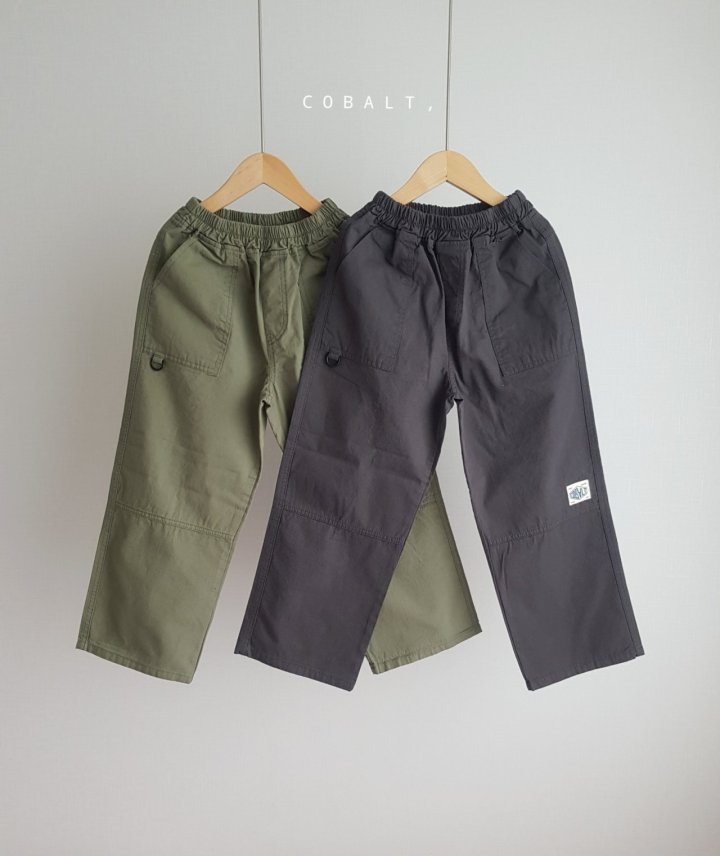 Cobalt - Korean Children Fashion - #todddlerfashion - Lip Square Pants