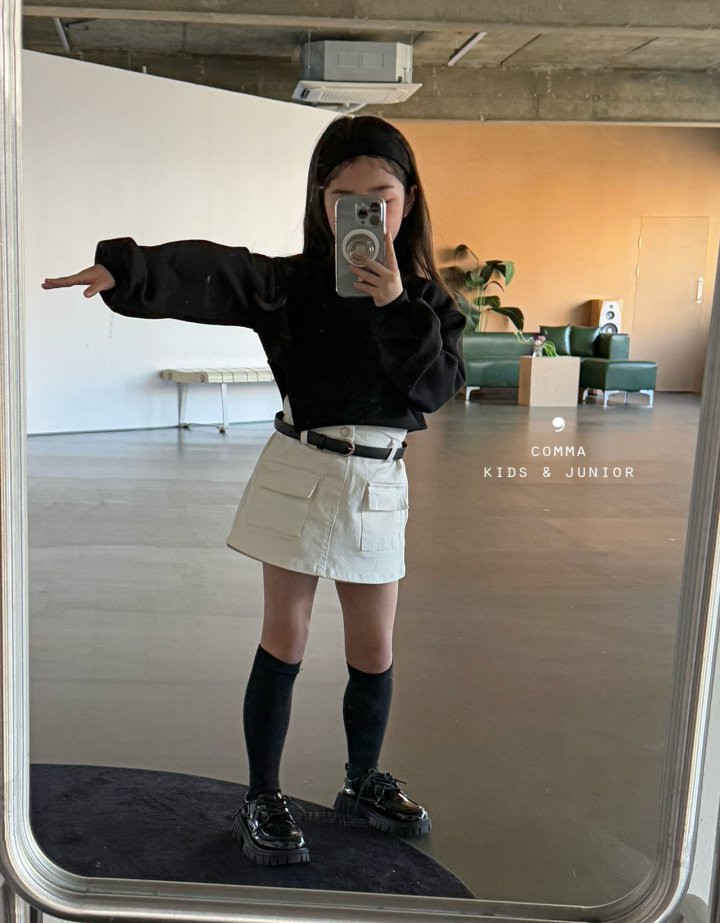 Comma - Korean Children Fashion - #Kfashion4kids - Diagonal Sweatshirts - 11