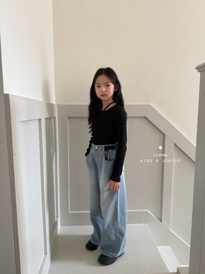 Comma - Korean Children Fashion - #Kfashion4kids - Strap Tee - 9