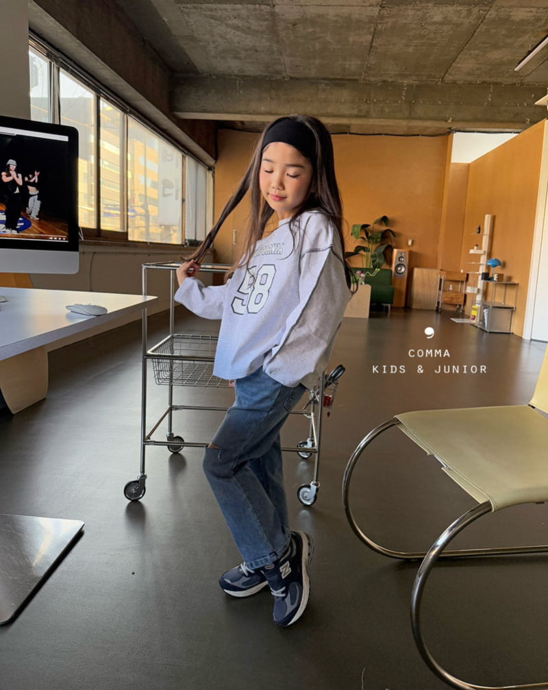 Comma - Korean Children Fashion - #Kfashion4kids - Number Tee - 2