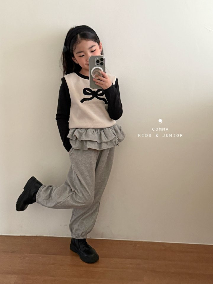 Comma - Korean Children Fashion - #childofig - Cancan Jogger Pants - 5