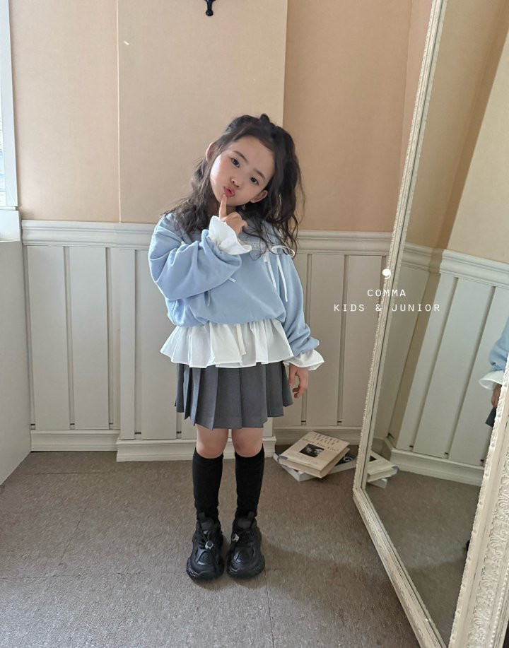 Comma - Korean Children Fashion - #childofig - Beauty Lace Sweatshirts - 10