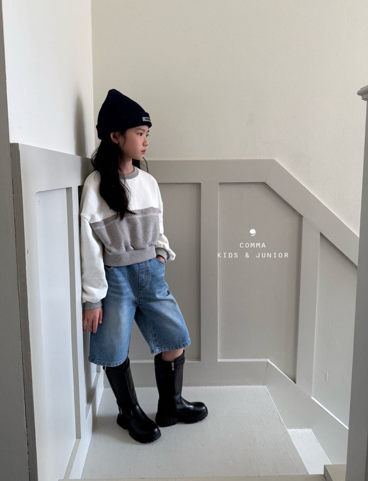 Comma - Korean Children Fashion - #childofig - Half Sweatshirts - 2