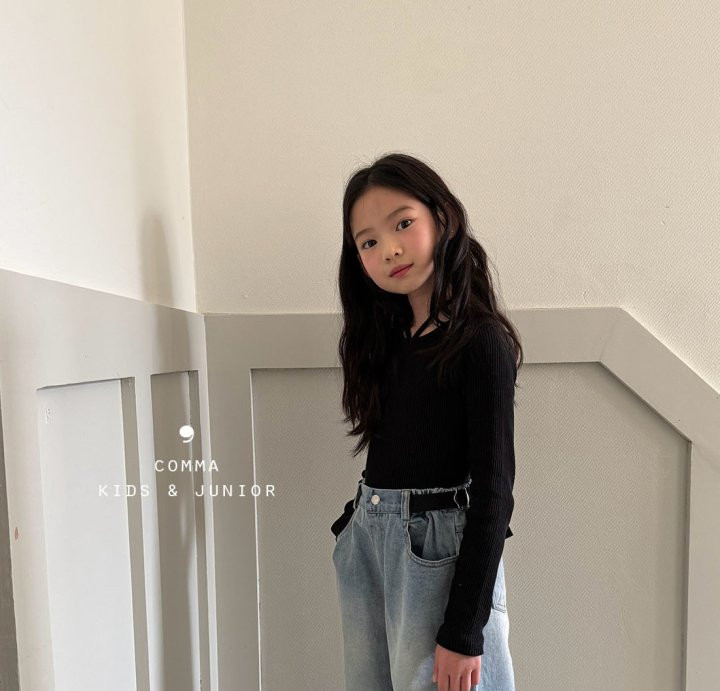 Comma - Korean Children Fashion - #childofig - Strap Tee