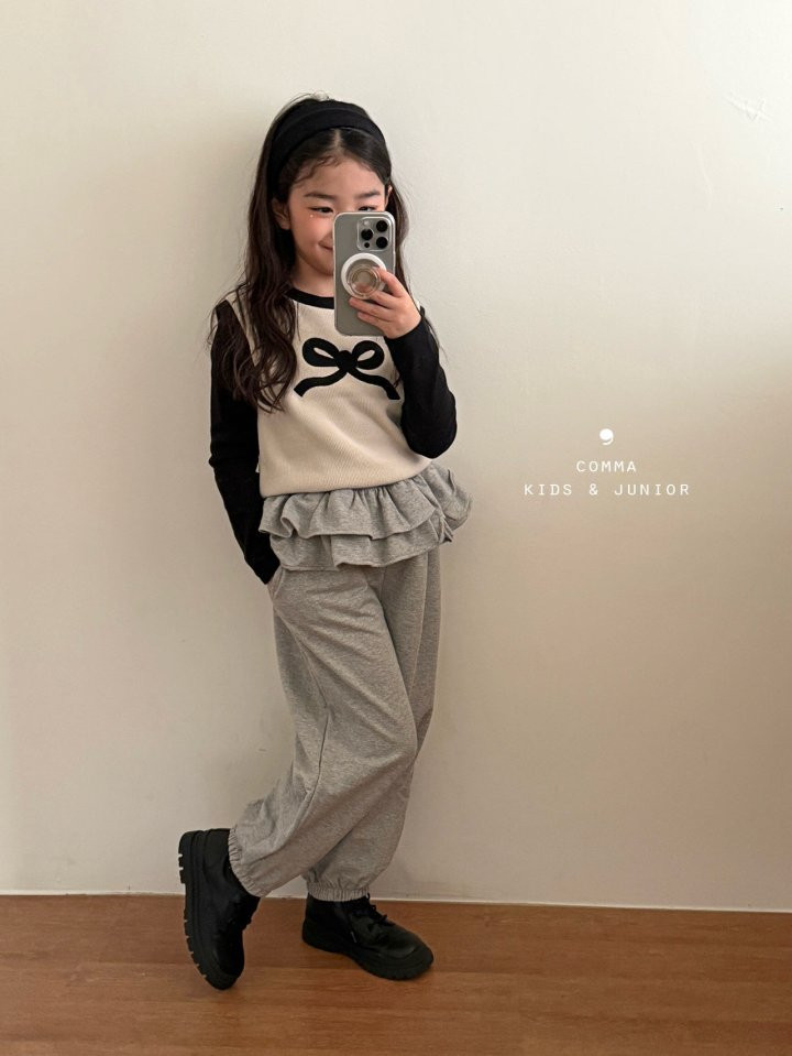 Comma - Korean Children Fashion - #childrensboutique - Cancan Jogger Pants - 6