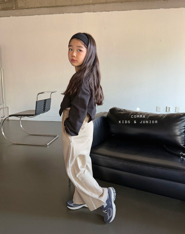 Comma - Korean Children Fashion - #fashionkids - Diagonal Sweatshirts - 7