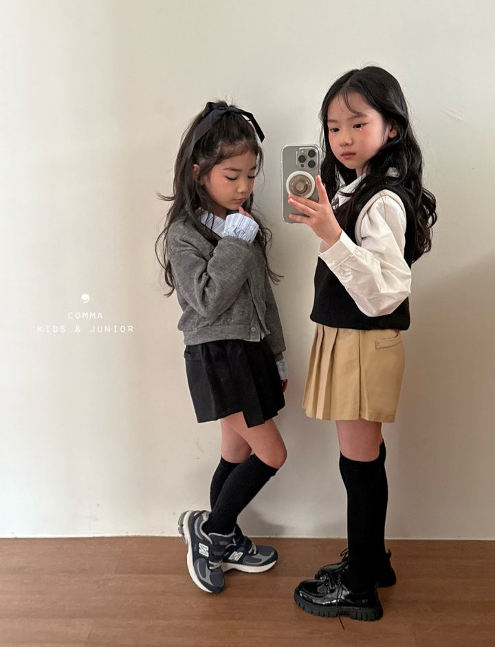 Comma - Korean Children Fashion - #fashionkids - Ribbon Vest - 6