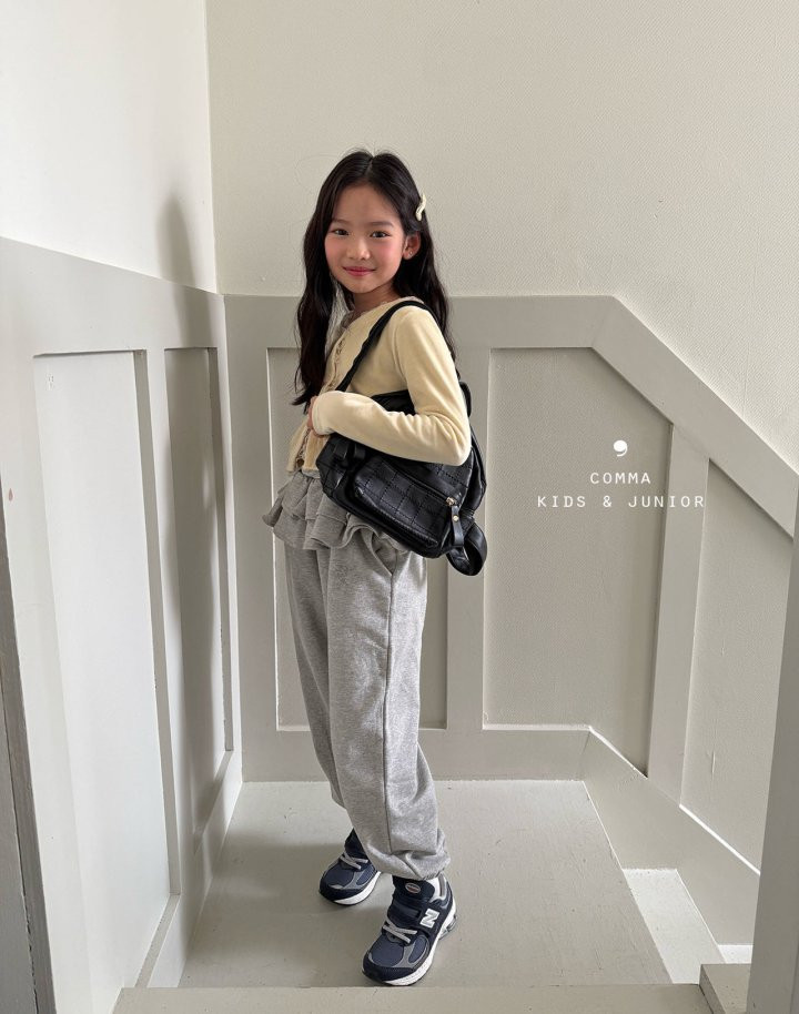 Comma - Korean Children Fashion - #fashionkids - Cancan Jogger Pants - 9